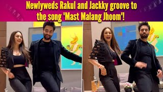 Rakul Jackky dance on the song Mast Malang Jhoom from Bade Miyan Chote Miyan [upl. by Florida724]