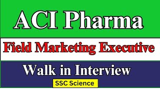 ACI pharmaceuticals job circular [upl. by Ruthe]