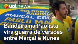 Nunes pede investigação sobre quem colocou faixa Bolsonaro parou Marçal presidente [upl. by Akiria]