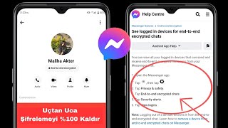 Facebook Messenger 2024te Uçtan Uca Şifrelemeyi Kaldırma veyaDevre Dışı Bırakma  Yeni Yöntem [upl. by Ardnekahs]