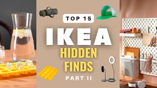 IKEA Top 15 Hidden Finds II Transform Your Living with These Ingenious Home amp Organization Products [upl. by Toille]