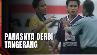 PANASNYA DERBI TANGERANG PERSIKOTA VS PERSITA  LIGA INDONESIA 2005 [upl. by Kcirdla]