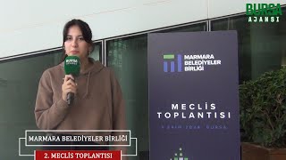 Marmara Belediyeler Birliği 2 Olağan Meclis Toplantısı [upl. by Brote918]