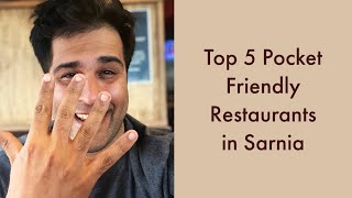 My Top 5 quotBudget Friendly quotRestaurants in Sarnia  A Lusty Chef Recommendation [upl. by Aneres677]