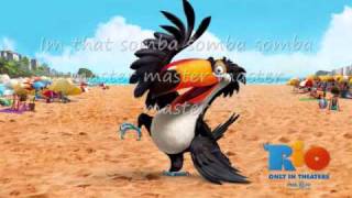 Rio Hot Wings song with lyrics William FtJamie Foxx [upl. by Rodmun827]