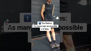 Do these 3 exercises to cure front Shin Splint pain for GOOD 🦵🏻running runninginjury shinsplints [upl. by Fiorenze]