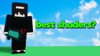 the best shaders for low end pcs [upl. by Notna]