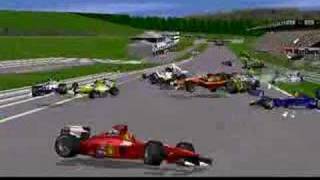 Grand Prix 2  crash [upl. by Atiram500]