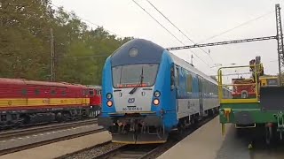 Hlášení ve vlaku Os 6407 linky U32  ČD  Andula  26102024  Ústí nad Labem Střekov  Štětí [upl. by Alicec]