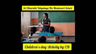 Childrens day Activity IB Class [upl. by Ahsiadal]