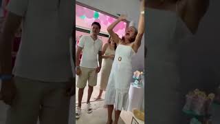 GENDER REVEAL genderreveal charevelacao chadebebe chaderevelacao inshortvideo [upl. by Ricoriki680]