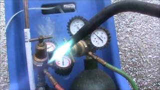 HVAC Training  Intro OxyAcetylene Torches [upl. by Aicenet907]