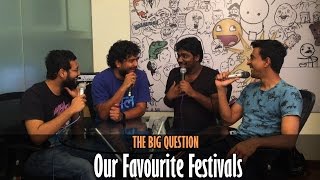 SnG What Are Our Favourite Festivals Ft Zakir Khan  The Big Question Episode 27  Video Podcast [upl. by Haskel]