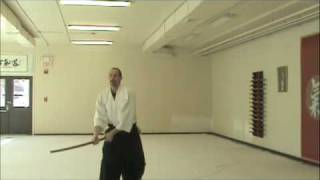 Kokikai Aikido Bokken Kata 1 [upl. by Louls]