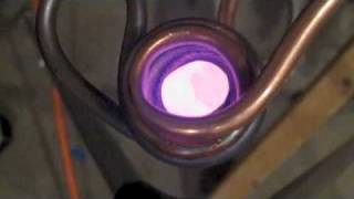 induction heater levitation melting aluminum [upl. by Nedac]