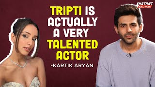 Kartik Aryan Interview On Tripti Dimri Collaboration With Dharma amp His Mother [upl. by Fantasia390]