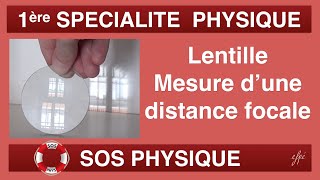 1SPE TP distance focale dune lentille [upl. by Bourne]