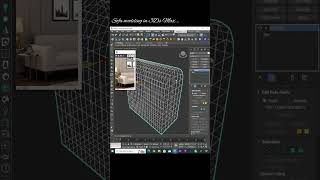 Sofa modeling in 3Ds MaxDesign by 3dinteriorstudio DM US TO GET A QUOTE [upl. by Aerua]