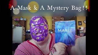 Facemask Friday with Chelsie 101124 Oct Mystery Bag from Kokie Cosmetics [upl. by Ralat]