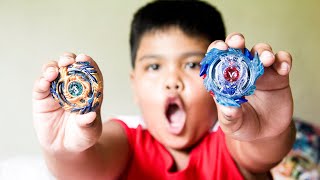 Who Wins Drain Fafnir vs Valtryek Beyblade Burst Battle [upl. by Abdul]