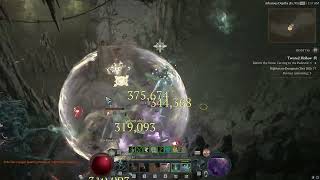 Diablo 4  Windforce Barber Rapid Fire Rogue  Twisted Hollow T100 Solo 7 Minute Clear [upl. by Ditter537]