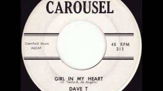 T Dave amp the Del Rays  Girl in my Heart [upl. by Ilarin186]