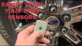 How to use a TPMS Trainer Tool for Ford Sensors [upl. by Dorine]