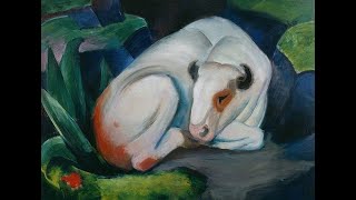 Franz Marc Mächtige Tiere  sanfte Seelen [upl. by Ardnalac]