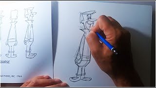 HOW TO DRAW GEORGE JETSON [upl. by Milde]