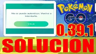 POKEMON GO COMO SOLUCIONAR EL ERROR DE AUTENTICAR Y EL LAG EN POKEMON GO BLUESTACKS 0391 PC [upl. by Leonteen257]