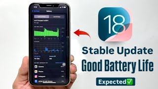 iOS 18 Battery Backup Expected in Stable Update iOS 18 Good or Bad [upl. by Dave816]