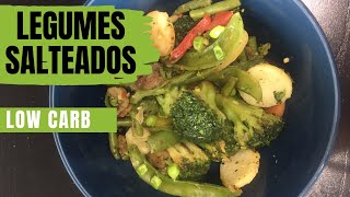 Legumes salteados  Legumes salteados Low carb [upl. by Chaunce73]