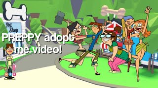 PREPPY adopt me video ✨  idea brrbb5678 ‼️ [upl. by Nodnek]