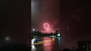 happy new year welcoming 2023 fireworks in Bali tamsui Taiwan  by badeth Gallardo [upl. by Gamal169]