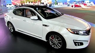 2014 KIA Optima SXL  Exterior and Interior Walkaround  2013 LA Auto Show [upl. by Alicea]