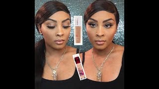 Maybelline Superstay Foundation and Age Rewind Concealer Review [upl. by Farrand571]