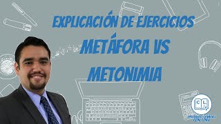 Explicación Metáfora vs Metonimia [upl. by Enitnatsnoc349]