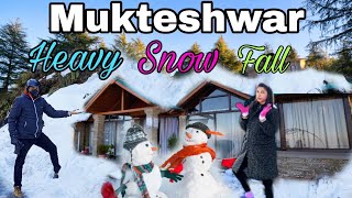 Mukteshwar Heavy snow fall 𝓲𝓷 𝔇𝔢𝔠𝔢𝔪𝔟𝔢𝔯 🫧  इतनी सारी  𝓢𝓸 𝓑𝓮𝓪𝓾𝓽𝓲𝓯𝓾𝓵 ☃️❄ [upl. by Cichocki367]