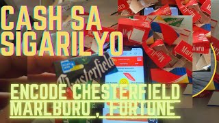 PAANO mag ENCODE CHESTERFIELD  MARLBORO  FORTUNE  MALAKI KITA CASH [upl. by Notterb402]