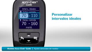 AccuChek Guide  Ajustes adicionales [upl. by Moriah990]