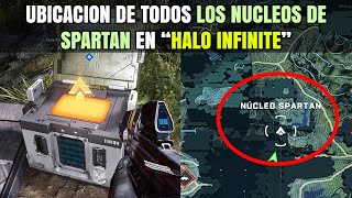 HALO INFINITE  UBICACION DE TODOS LOS NUCLEOS DE SPARTAN [upl. by Emmalynn]