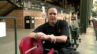 The Red Seat at Chase Field [upl. by Ayian]