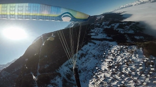 Parapente Freestyle en Valais Vercorin [upl. by Nedloh]