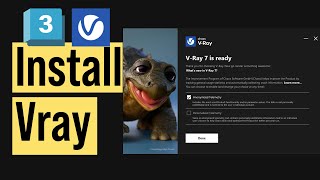 How to Install and Activate VRay 7 in 3DS Max [upl. by Hemingway967]