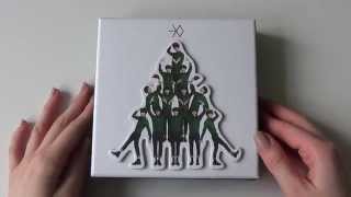 Unboxing EXO 엑소 Special Winter Album Miracles in December Korean Version [upl. by Aihsenal]