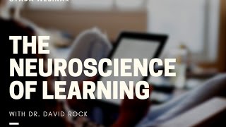 STADA Webinar The Neuroscience of Learning [upl. by Sivartal]