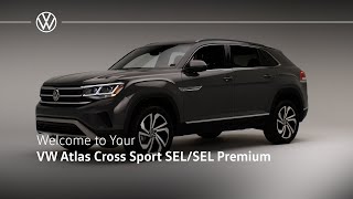 Welcome to your 2023 Volkswagen Atlas Cross Sport SELSEL Premium [upl. by Nilpik]