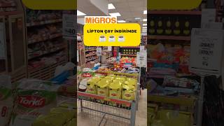 Migros Market Lipton Çay İndirimli Fiyat instagram shorts keşfet fyp ankara reels reklam [upl. by Clea]