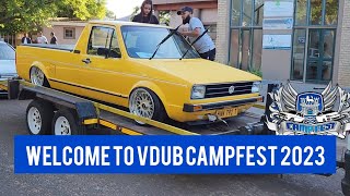 Welcome to VDUB Campfest 2023  Part 1  Morning vlog [upl. by Arretak]