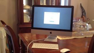 como instalar nueva iMac How to setup iMac [upl. by Lucias]